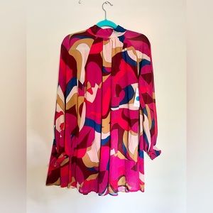 Retro Style Mini Dress NWT